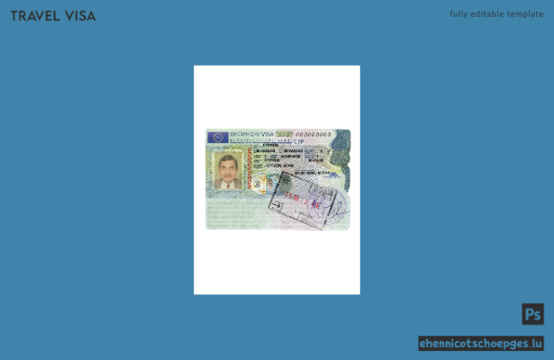 Beispiel für ein Schengen-Visum für Zypern